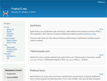 Tablet Screenshot of praha12.net