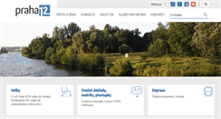 Desktop Screenshot of praha12.cz